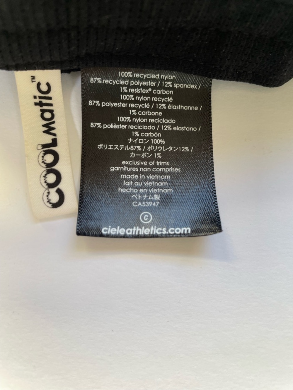 Ciele GoCap Elite Circle C Hat - Black. Worn once. Like new. - Picture 7 of 14